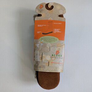 Acorn Leather Slipper Socks Unisex Size M 9-10  W 10.5-11.5 NEW